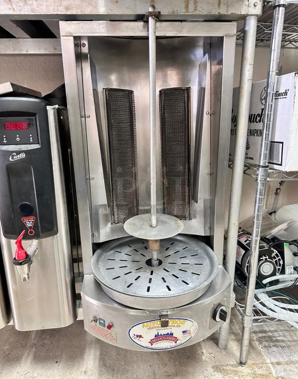 Commercial Gas Shawarma Machine Tested and Working! - Image 5 of 8