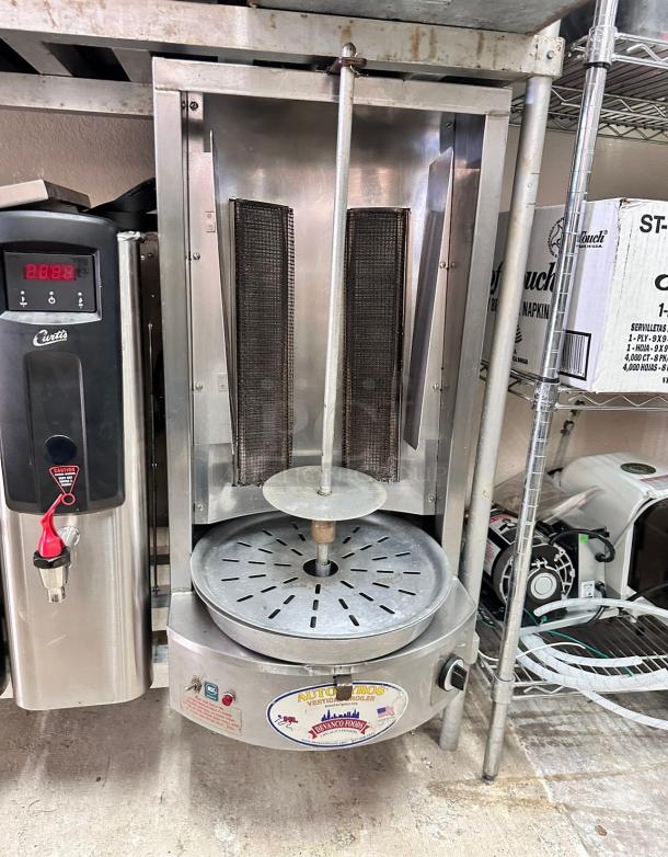 Commercial Gas Shawarma Machine Tested and Working! - Image 6 of 8