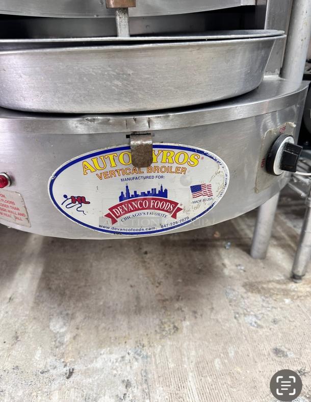 Commercial Gas Shawarma Machine Tested and Working! - Image 8 of 8