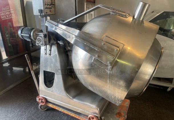 Commercial 100 Gallons Gas Rotating Tilted Kettle Tested and Working! - Image 2 of 7