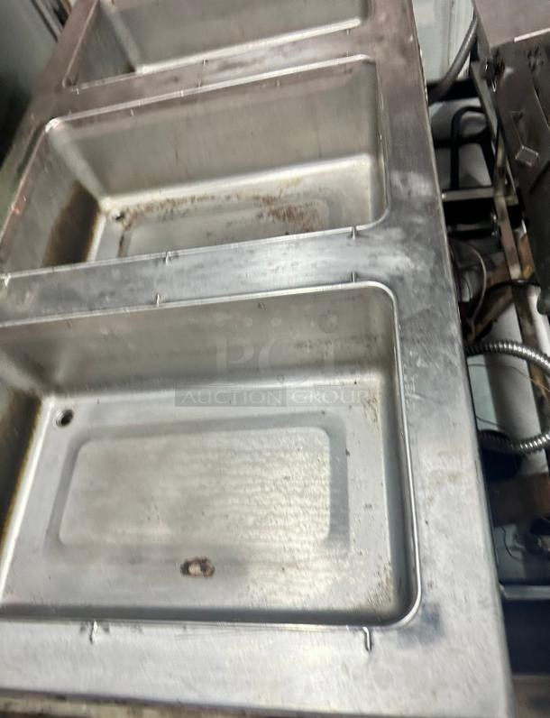 Commercial Electric Drop In 3 Bays Steam Table 220v Tested and Working! - Image 3 of 6