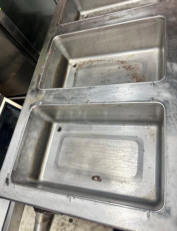 Commercial Electric Drop In 3 Bays Steam Table 220v Tested and Working! - Image 5 of 6