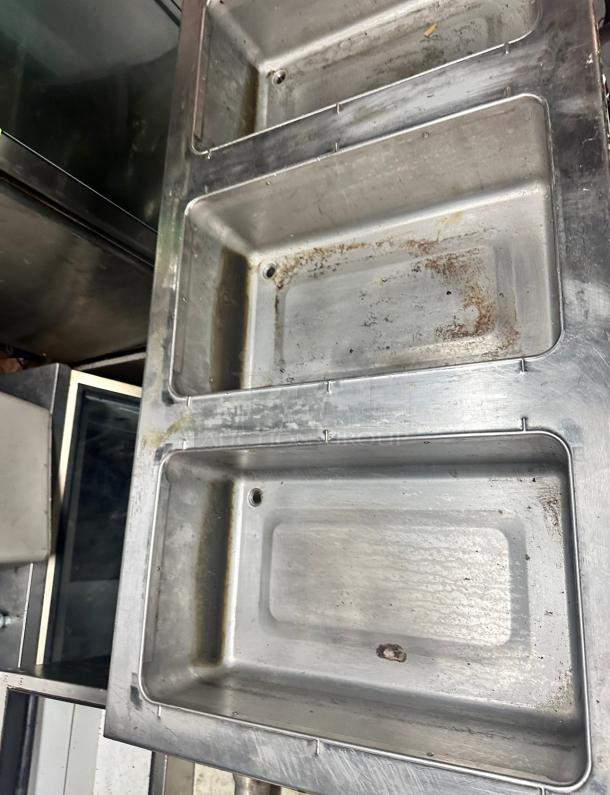 Commercial Electric Drop In 3 Bays Steam Table 220v Tested and Working! - Image 6 of 6