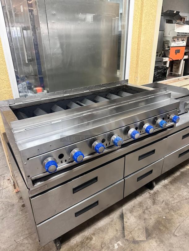 Fully Refurbished Commercial 48" Gas Kabob Grill Tested and Working! - Image 1 of 10