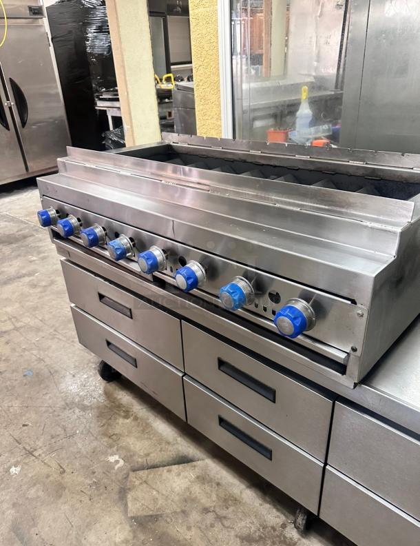Fully Refurbished Commercial 48" Gas Kabob Grill Tested and Working! - Image 2 of 10