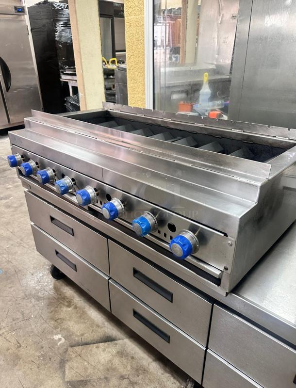 Fully Refurbished Commercial 48" Gas Kabob Grill Tested and Working! - Image 3 of 10