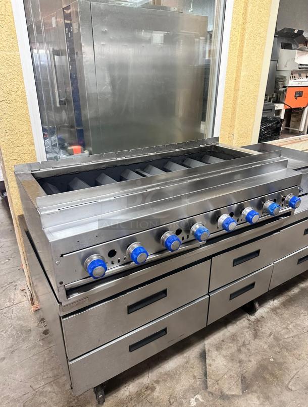 Fully Refurbished Commercial 48" Gas Kabob Grill Tested and Working! - Image 4 of 10