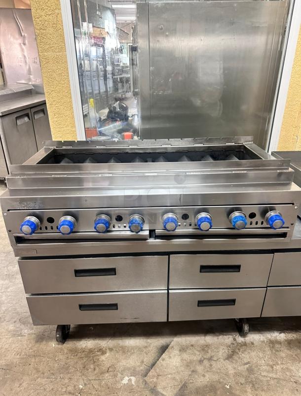 Fully Refurbished Commercial 48" Gas Kabob Grill Tested and Working! - Image 6 of 10