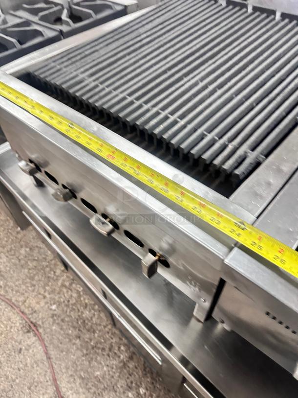 Jade Commercial 24" Gas Char Broiler Tested and Working! - Image 5 of 5