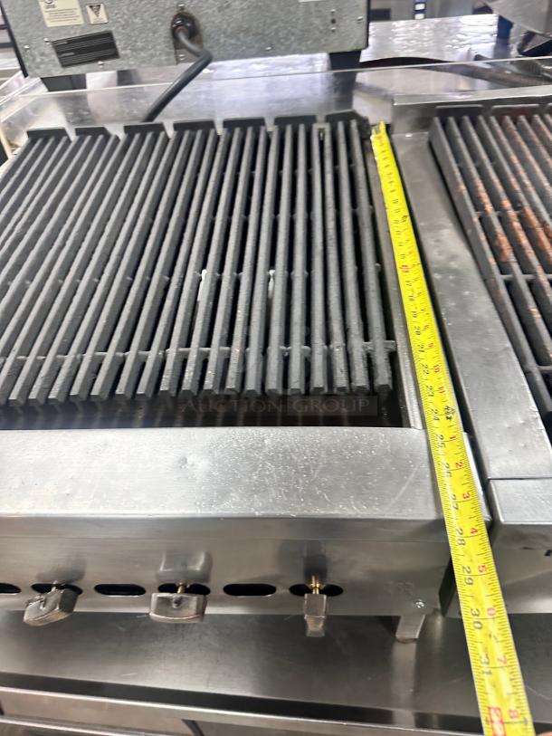 Wolf Commercial 36" Gas Char Broiler Tested and Working! - Image 8 of 8