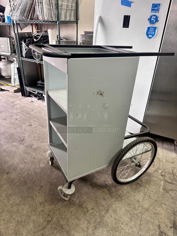 Clean Commercial Deli Moving Cart - Image 1 of 10