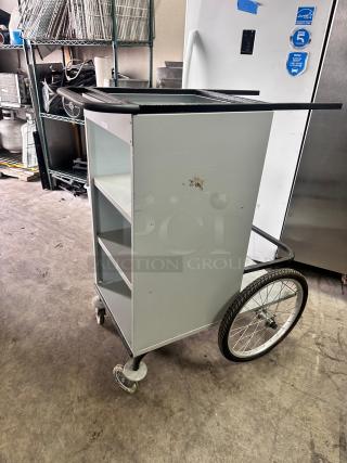 Clean Commercial Deli Moving Cart