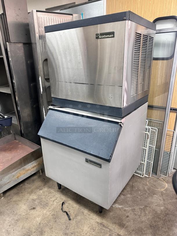 Scotsman 500 lb Commercial Ice Maker 115v Tested and Working! - Image 2 of 9