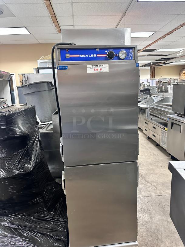 Clean  BEVLES CONVECTION HEATED CABINET 115v Tested and Working! - Image 2 of 9