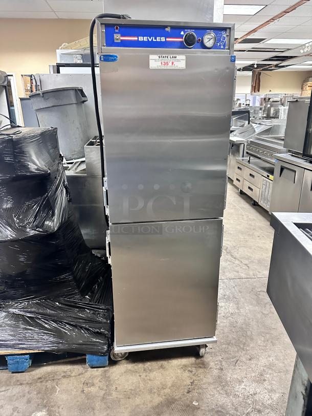 Clean  BEVLES CONVECTION HEATED CABINET 115v Tested and Working! - Image 3 of 9
