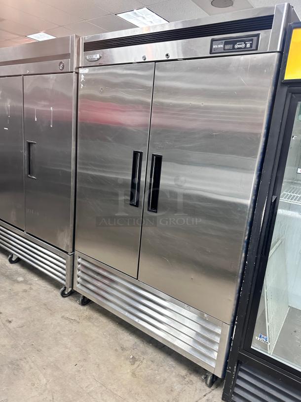 Excellent Condition Turbo Air  54" Two Section Reach In Refrigerator,115v Tested and Working! - Image 2 of 8