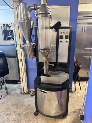 Java Master Model 2002 Commercial Coffee Roaster 220v 1 Phase Tested and Working!