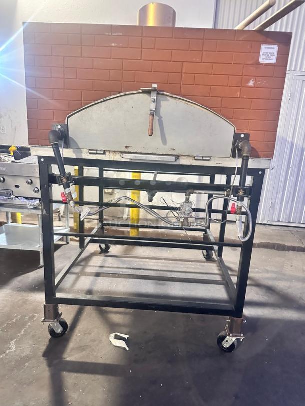 Late Model Bimatic Model PO-48B Commercial Bread/Pizza Gas Deck Oven NSF Tested and Working! - Image 5 of 8