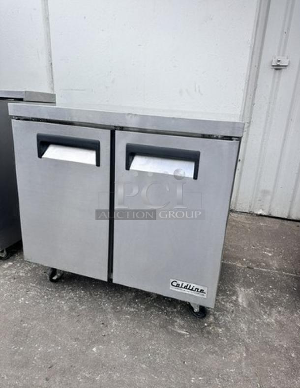 Commercial 36" Under Counter Refrigerator Tested and Working! - Image 2 of 8