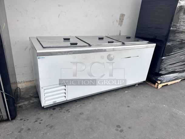 Commercial 80" Ice Cream Freezer 115v Tested and Working! - Image 5 of 10