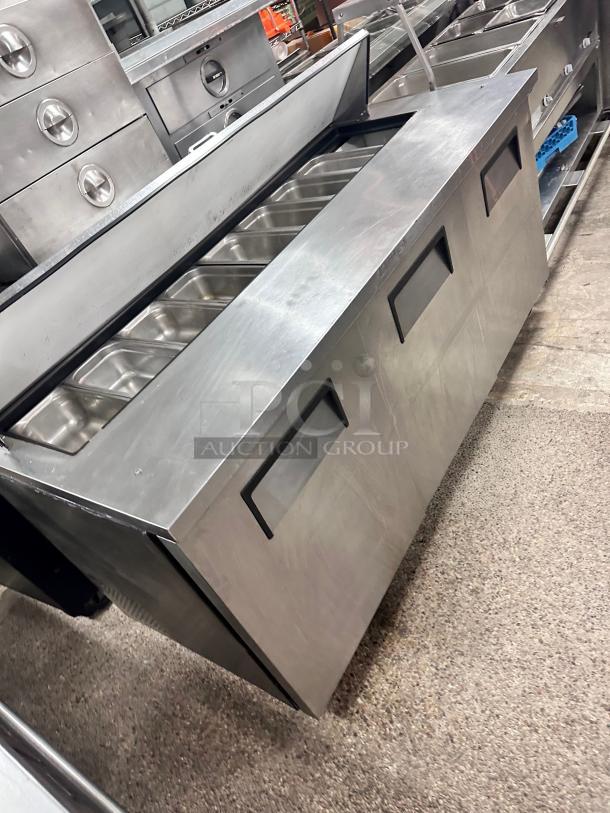 True 72" Commercial Sandwich Table 115v Tested and Working! - Image 7 of 7