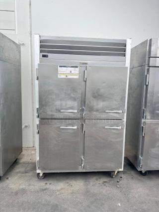 Late Model Traulsen Commercial Double Door Refrigerator 115v Tested and Working!
