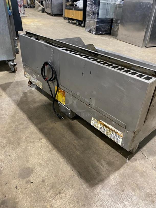 WoodStone Commercial Stainless Steel Natural Gas Powered Countertop Plancha Griddle! On Legs! 120V 1 Phase! Model: WS-PL-4836-4-CT SN: GP1B16OCT1807222! - Image 4 of 10
