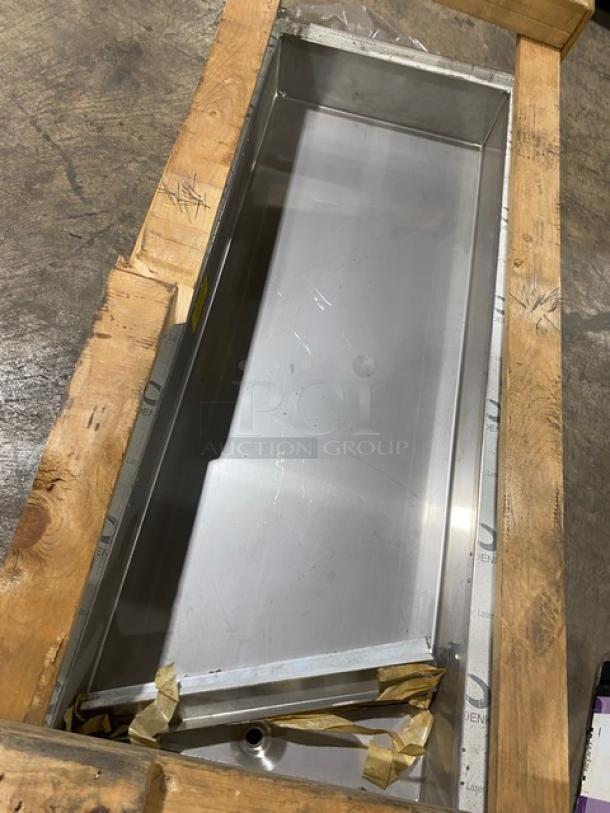 New In The Crate! Atlas Commercial Stainless Steel Electric Powered Insulated 4 Pan Hot Food Well/Drop-In Unit! With Thermostatic Controls & Drain Hole! 208V 1 Phase! Model: WH-4 SN: 3038-12-A! - Image 2 of 6
