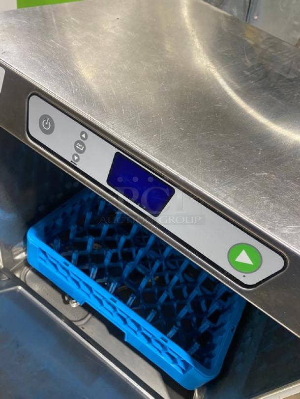 Sweet! Hobart New Body Style! Commercial Stainless Steel Undercounter Dishwasher! With Full Size Peg Rack! 120V 1 Phase! Model: LXEC SN: 231177423! - Image 7 of 9