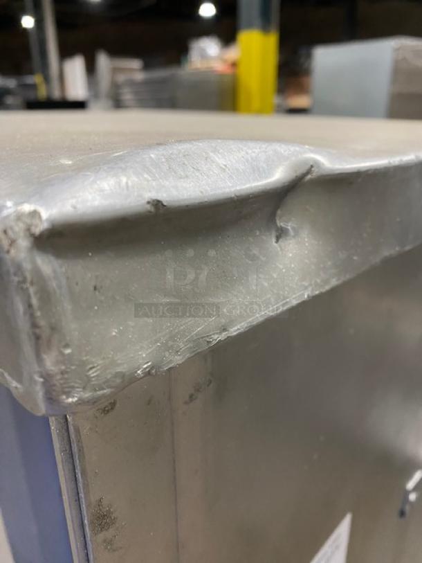 Commercial 40 Pan End Load Enclosed Bun/Sheet Pan Cabinet! On Casters! - Image 5 of 6