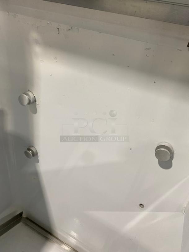 Beverage-Air Commercial Ice Cream/Frozen Yogurt Dipping Cabinet! With Sneeze Guard! With Raer Double Lift-Up Style Doors! With Tub Holders! 115V! Model: BRT68P! - Image 7 of 9