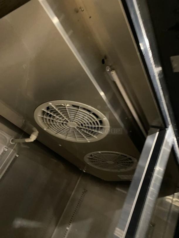 Turbo Air M3 Series Commercial Stainless Steel Solid Double Door Reach In Freezer! Model: M3F47-2-N! 115V 1 Phase! On Casters! - Image 6 of 9