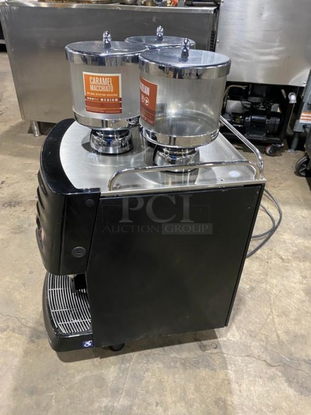 Schaerer Coffee Art Series Commercial Countertop Bean-To-Cup Super-Automatic Hot/Iced Coffee Machine! With 3 Bean Hoppers! With Touch Screen Controls! Model: SCA1 SN: 2020329222! 208-240V! On Legs! - Image 2 of 10