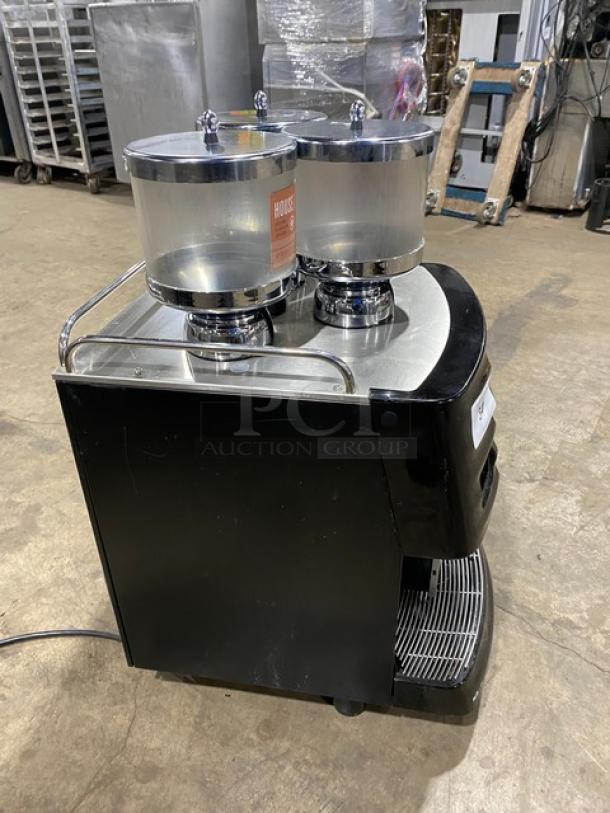 Schaerer Coffee Art Series Commercial Countertop Bean-To-Cup Super-Automatic Hot/Iced Coffee Machine! With 3 Bean Hoppers! With Touch Screen Controls! Model: SCA1 SN: 2020329222! 208-240V! On Legs! - Image 3 of 10