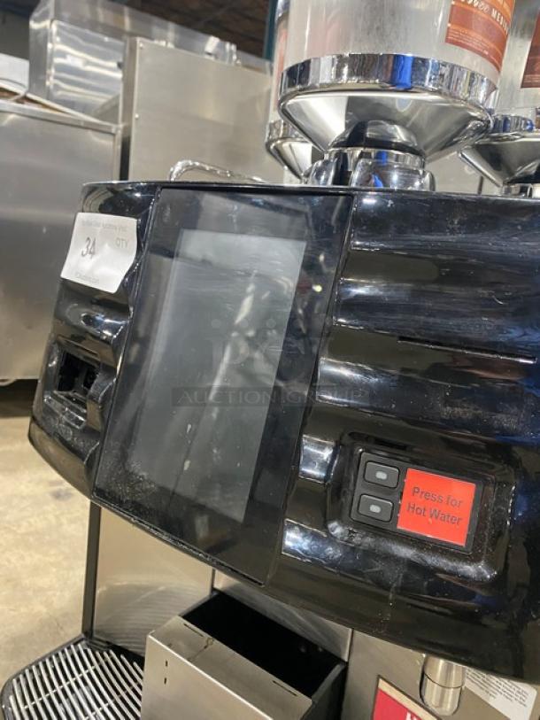 Schaerer Coffee Art Series Commercial Countertop Bean-To-Cup Super-Automatic Hot/Iced Coffee Machine! With 3 Bean Hoppers! With Touch Screen Controls! Model: SCA1 SN: 2020329222! 208-240V! On Legs! - Image 7 of 10
