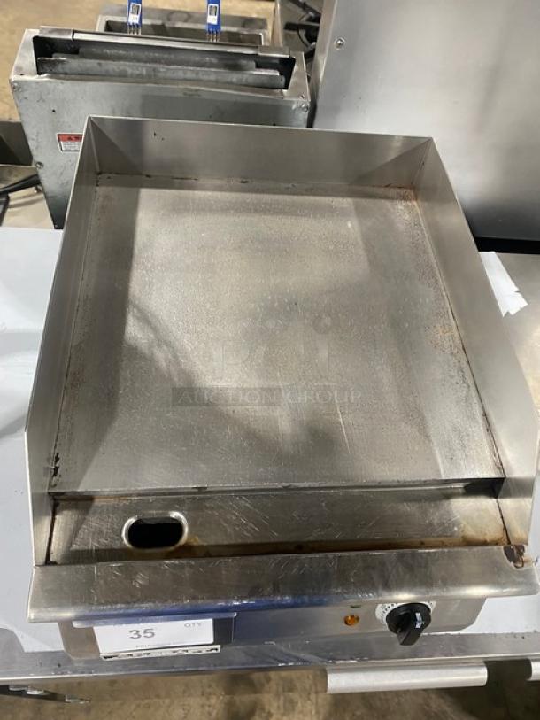 Adcraft Commercial Stainless Steel Electric Powered Countertop Flat Griddle! 120V! - Image 6 of 8