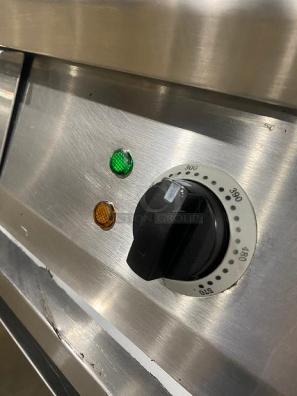 Adcraft Commercial Stainless Steel Electric Powered Countertop Flat Griddle! 120V! - Image 7 of 8