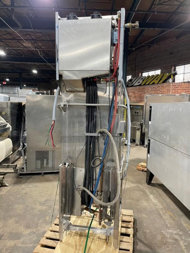 SWEET! LATE MODEL 2019! Jackson TempStar Series Commercial Stainless Steel Ventless High Hood Door Type High-Temp Dishwasher! With Electric Booster Heater! On Stand With Legs! 208-230-460V 3 Phase! Model: TEMPSTAR HH-E-VER SN: 19B370501! Working When Removed! - Image 3 of 11