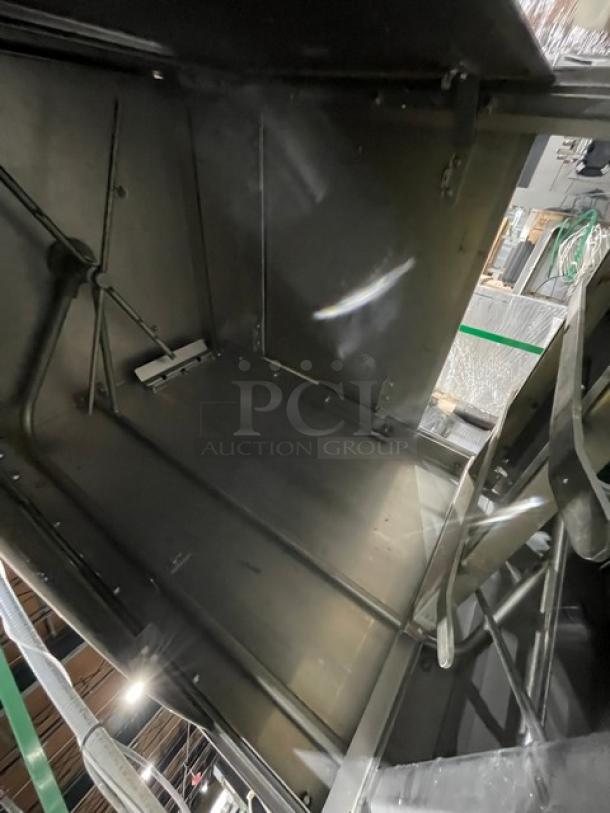 SWEET! LATE MODEL 2019! Jackson TempStar Series Commercial Stainless Steel Ventless High Hood Door Type High-Temp Dishwasher! With Electric Booster Heater! On Stand With Legs! 208-230-460V 3 Phase! Model: TEMPSTAR HH-E-VER SN: 19B370501! Working When Removed! - Image 6 of 11