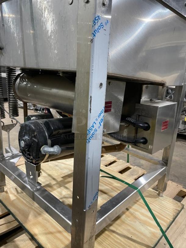 SWEET! LATE MODEL 2019! Jackson TempStar Series Commercial Stainless Steel Ventless High Hood Door Type High-Temp Dishwasher! With Electric Booster Heater! On Stand With Legs! 208-230-460V 3 Phase! Model: TEMPSTAR HH-E-VER SN: 19B370501! Working When Removed! - Image 7 of 11