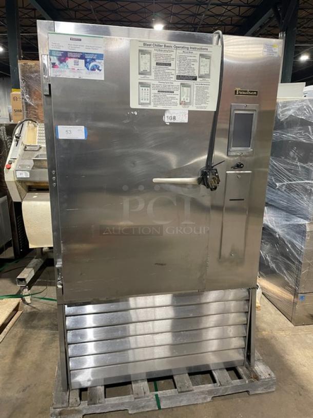 Traulsen Commercial Stainless Steel Left Hinged Self-Contained Reach In Blast Chiller! With On-Board Printer! With Built In Pan Racks! With 3 Food Probes! With Legs! 208-230/115V! Model: TBC13 SN: T87914G17! - Image 1 of 10