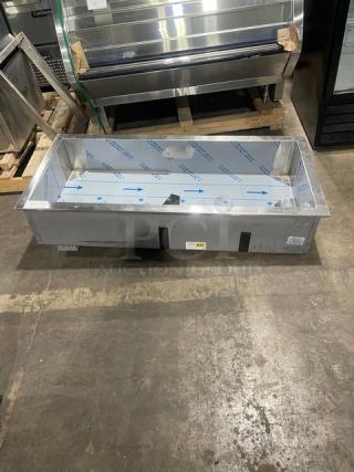 New! Randell Commercial Stainless Steel Electric Powered Cold Food Pan/Drop-In Unit! With Drain Hole! 115V 1 Phase! Model: 9957AR SN: W2013864-1! Remote Compressor/No Compressor!