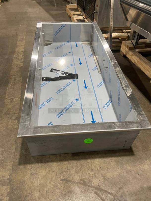 New! Randell Commercial Stainless Steel Electric Powered Cold Food Pan/Drop-In Unit! With Drain Hole! 115V 1 Phase! Model: 9957AR SN: W2013864-1! Remote Compressor/No Compressor! - Image 2 of 8