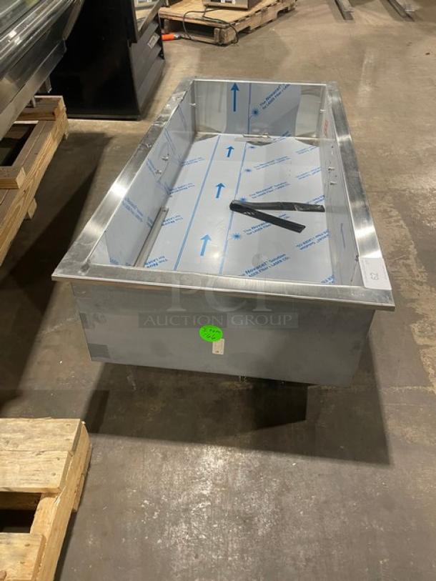 New! Randell Commercial Stainless Steel Electric Powered Cold Food Pan/Drop-In Unit! With Drain Hole! 115V 1 Phase! Model: 9957AR SN: W2013864-1! Remote Compressor/No Compressor! - Image 3 of 8