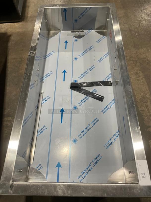 New! Randell Commercial Stainless Steel Electric Powered Cold Food Pan/Drop-In Unit! With Drain Hole! 115V 1 Phase! Model: 9957AR SN: W2013864-1! Remote Compressor/No Compressor! - Image 5 of 8