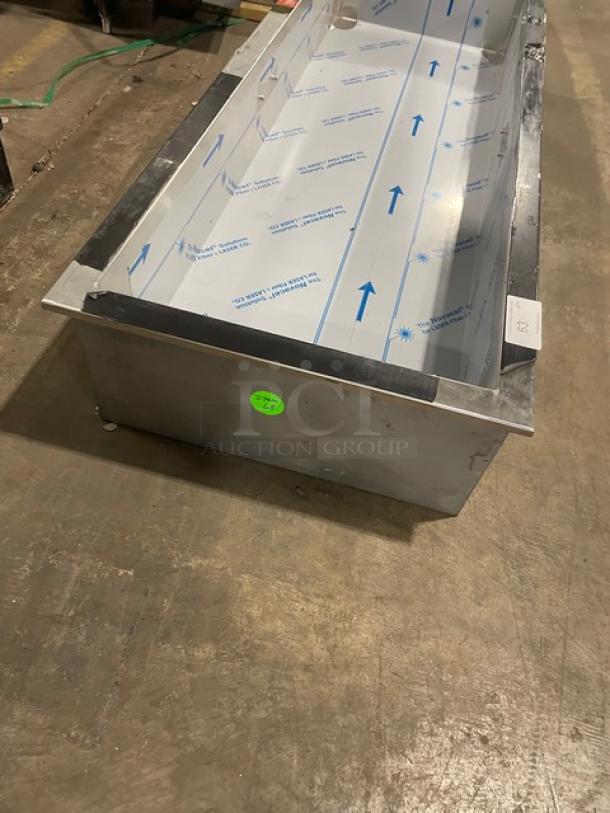 New! Randell Commercial Stainless Steel Electric Powered Cold Food Pan/Drop-In Unit! With Drain Hole! 115V 1 Phase! Model: 9957AR SN: W2013863-1! Remote Compressor/No Compressor! - Image 3 of 9