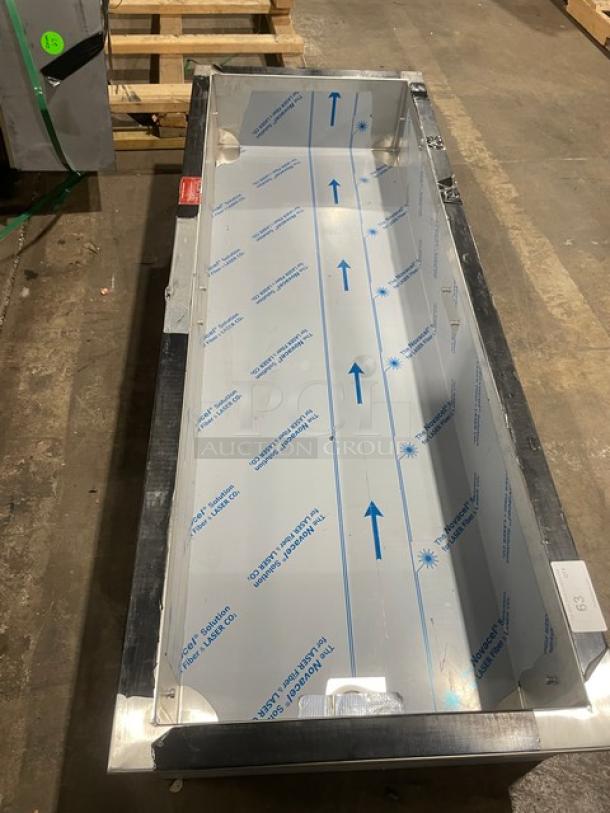 New! Randell Commercial Stainless Steel Electric Powered Cold Food Pan/Drop-In Unit! With Drain Hole! 115V 1 Phase! Model: 9957AR SN: W2013863-1! Remote Compressor/No Compressor! - Image 5 of 9