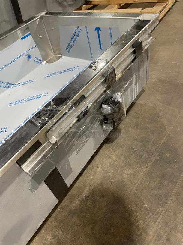 New! Randell Commercial Stainless Steel Electric Powered Cold Food Pan/Drop-In Unit! With Drain Hole! 115V 1 Phase! Model: 9957AR SN: W2013863-1! Remote Compressor/No Compressor! - Image 6 of 9