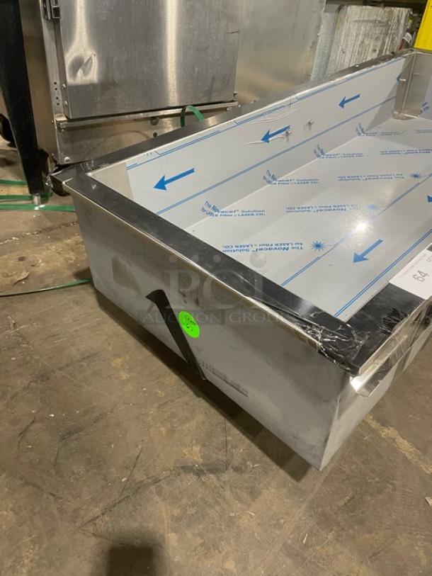 New! Randell Commercial Stainless Steel Electric Powered Cold Food Pan/Drop-In Unit! With Drain Hole! 115V 1 Phase! Model: 9957AR SN: W2013864-2! Remote Compressor/No Compresssor! - Image 2 of 8