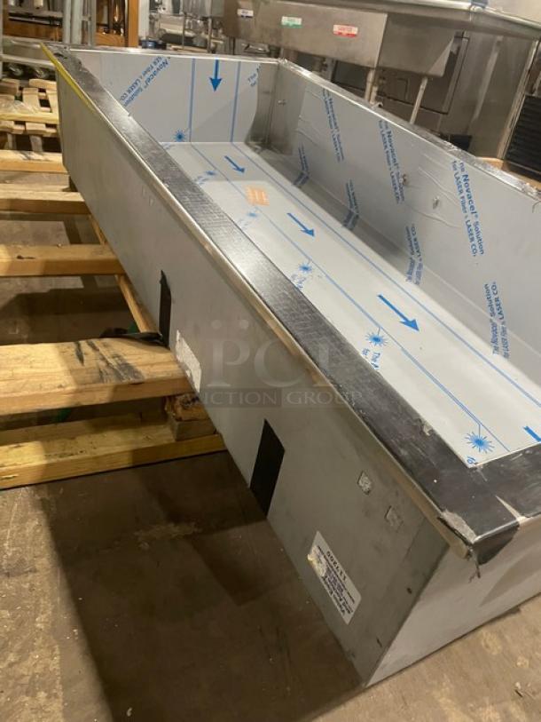 New! Randell Commercial Stainless Steel Electric Powered Cold Food Pan/Drop-In Unit! With Drain Hole! 115V 1 Phase! Model: 9957AR SN: W2013864-2! Remote Compressor/No Compresssor! - Image 3 of 8